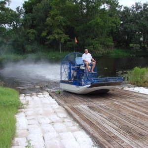 Istokpoga Canal designed specifically for airboats